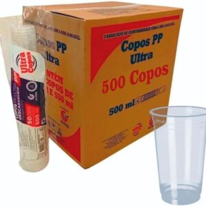 COPO ULTRA PP 500 ML CX 1000