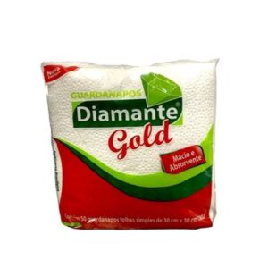 GUARDANAPO DIAMANTE GOLD 30X30 FD20X50