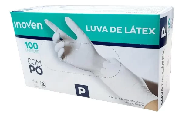 LUVA PLÁSTICA INOVEN CX100 UND